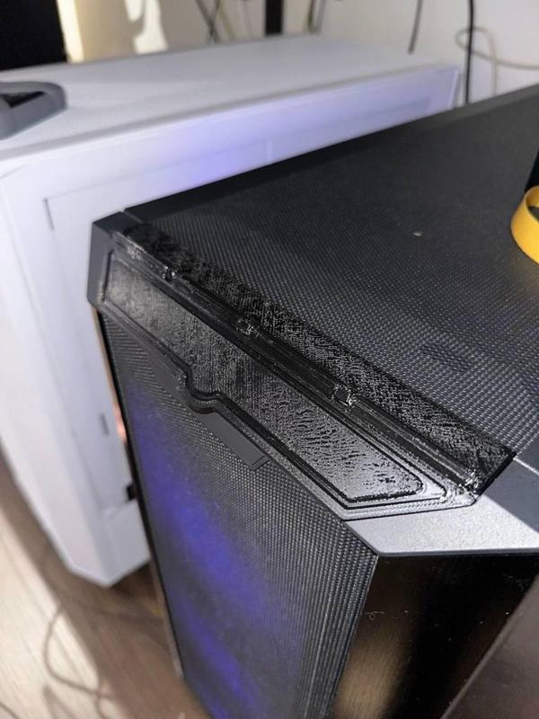 Lian Li Lancool III I/O panel guard/door (print in place)