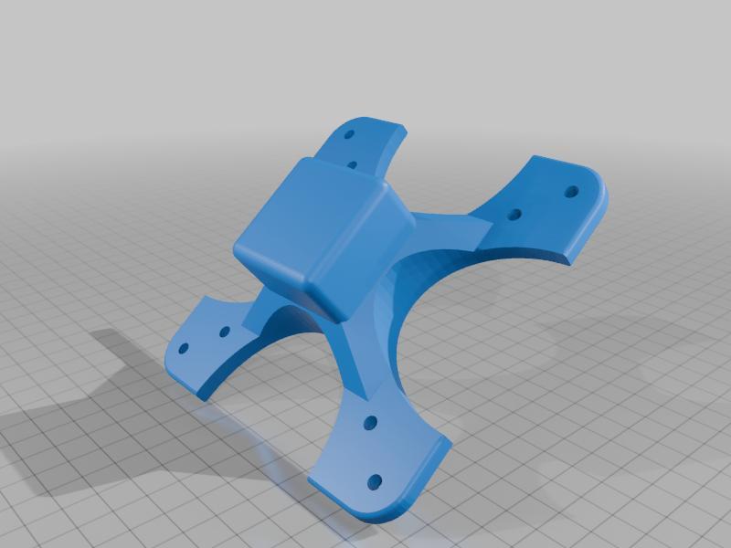 VESA TV/Monitor mount for microphone stand