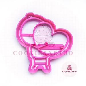 Bigli Migli Heart Cookie Cutter / Bigli Migli Heart Cookie Cutter