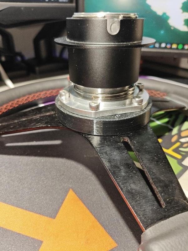 qr1 to 70mm steering wheel