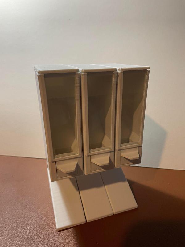 Stackable Loose Tea Dispensers  w/ glass window