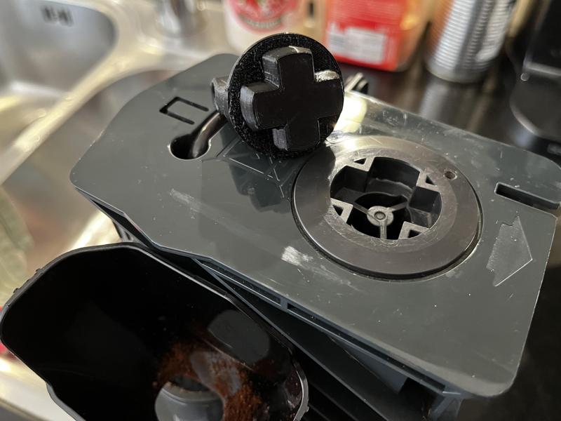 Siemens EQ9 S300 coffee machine - brewing unit key