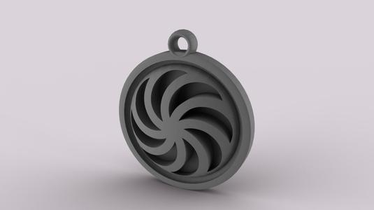 Spiral Elegance Pendant