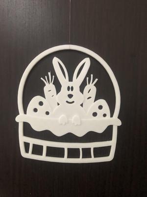 Easter Bunny door decoration