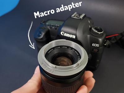 Canon Lens Macro Adapter - 52mm