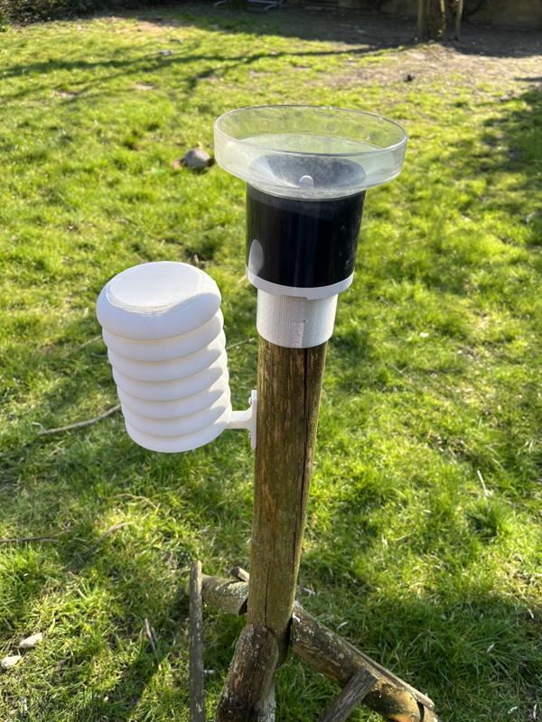 Netatmo pluvio mount