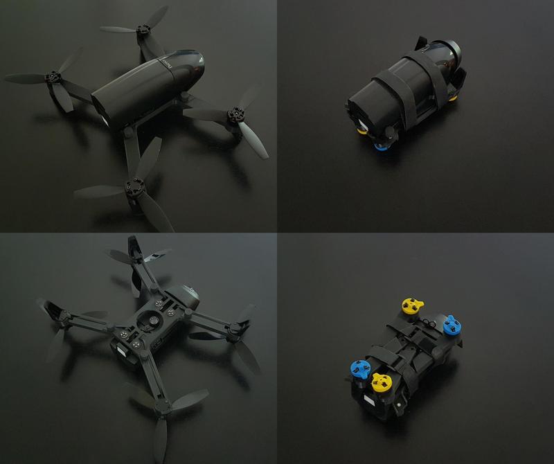 BEBOP 2 pliable (croix centrale)