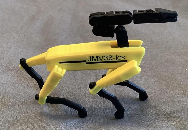 spot robot dog. (Almost) print in place.