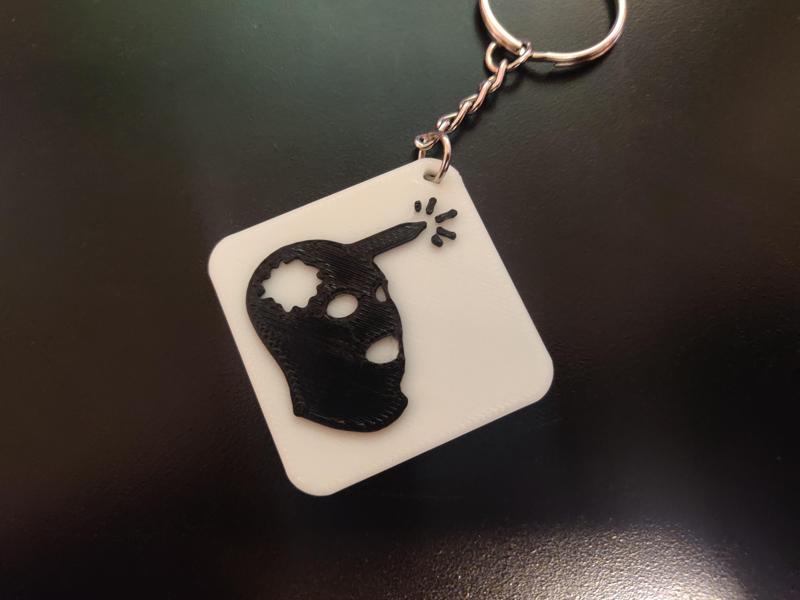 CS:GO Headshot keychain