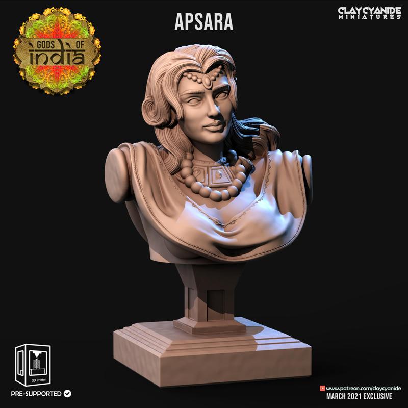 Apsara Bust
