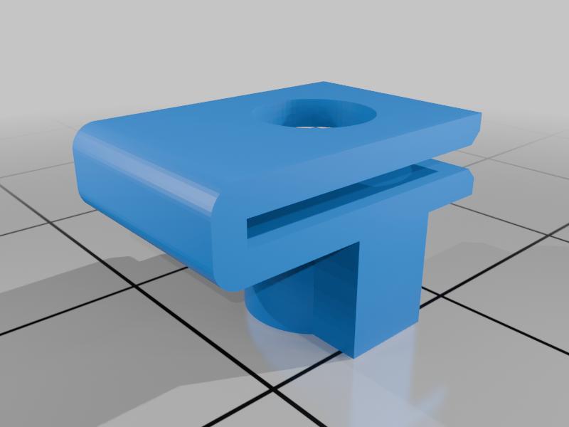 Rancilio Silvia u-nut top panel clip