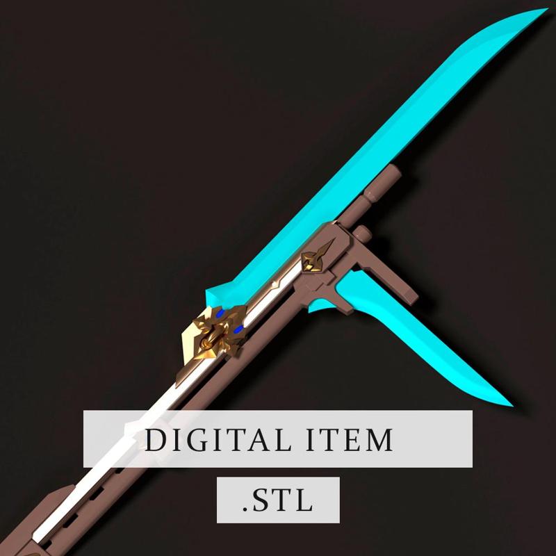 Honkai: Star Rail - Bronya Rand Weapon (Rifled musket) [ 3d file .stl ]