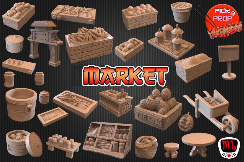 Asian market props (Pick A Prop! Chopstick Unleashed!)