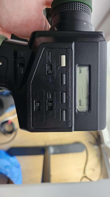 Konica Minolta LS-100 embossed replacement plate