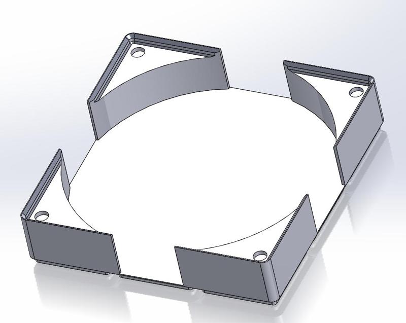 5" Orbital Sanding Disc Storage - Gridfinity