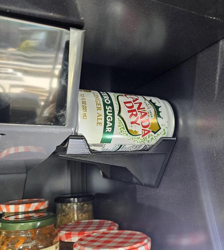 Refrigerator Can Shelf