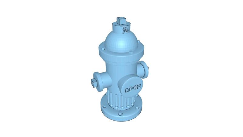 Fire Hydrant (1:10 scale)