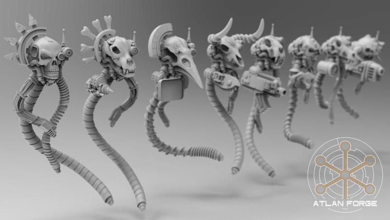 Skull Drones