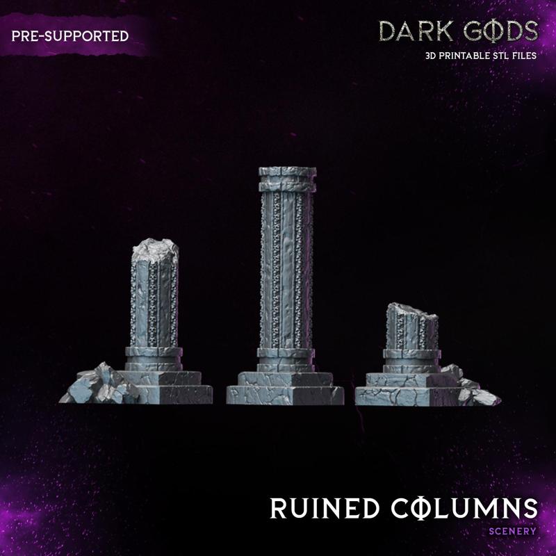 Ruined Columns - Dark Gods