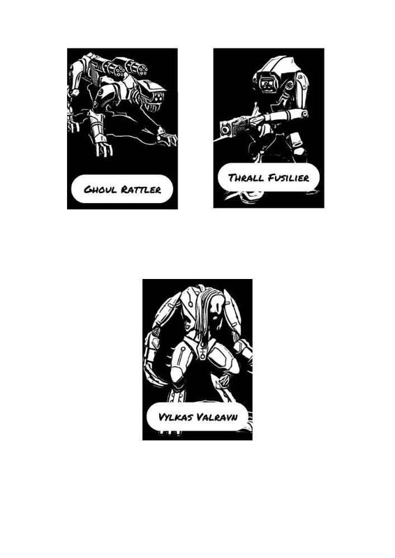 SiLC: Skirmish Ascended Empire Data and Activation Cards