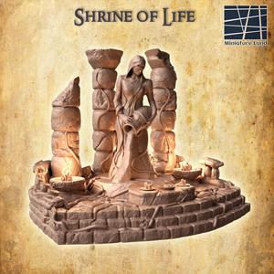 Shrine of Life - Tabletop Terrain - 28 MM