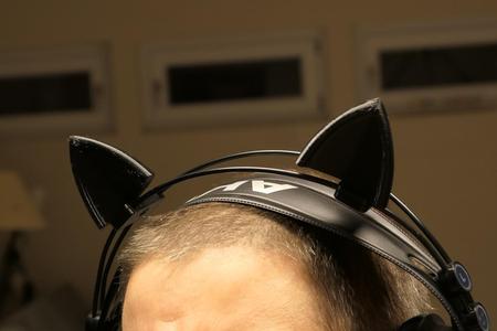 Clips for Cat Ears on AKG K240 Headphones (also HSC 271 Headset)
