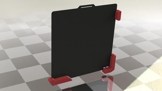A simple storage for (mostly) Bambu Lab buildplates