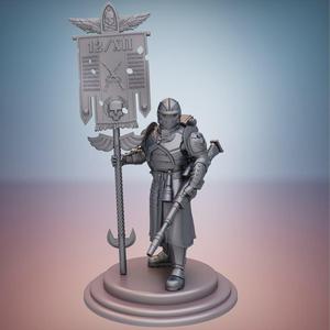 Sanctus Manipulus. Banner Bearer.