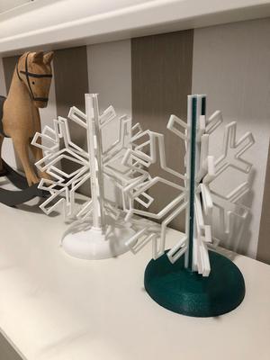 Three-Dimensional snowflake