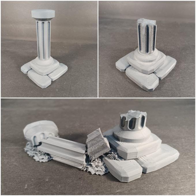 Stone Column, Set of 3