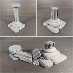 Stone Column, Set of 3