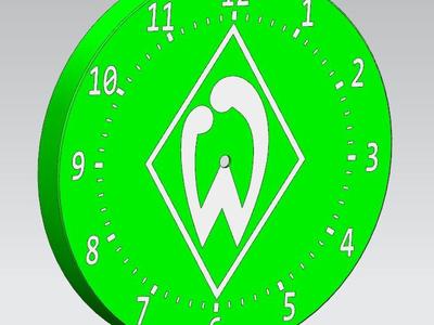 SV Werder Bremen wall clock