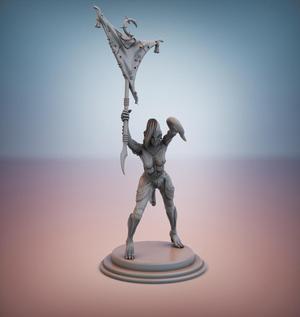 Harbingers of Ishtar. Banner Bearer.