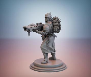 Cult Guard. Magma Gun specialist.