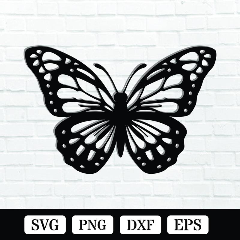Butterfly Metal Wall Art Laser Cut Files