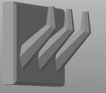 3 Hook Plate