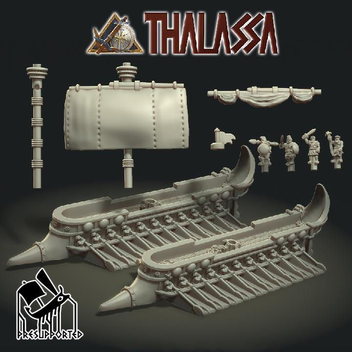Thalassa: Penteconter Grígora Class Auxiliary Ship