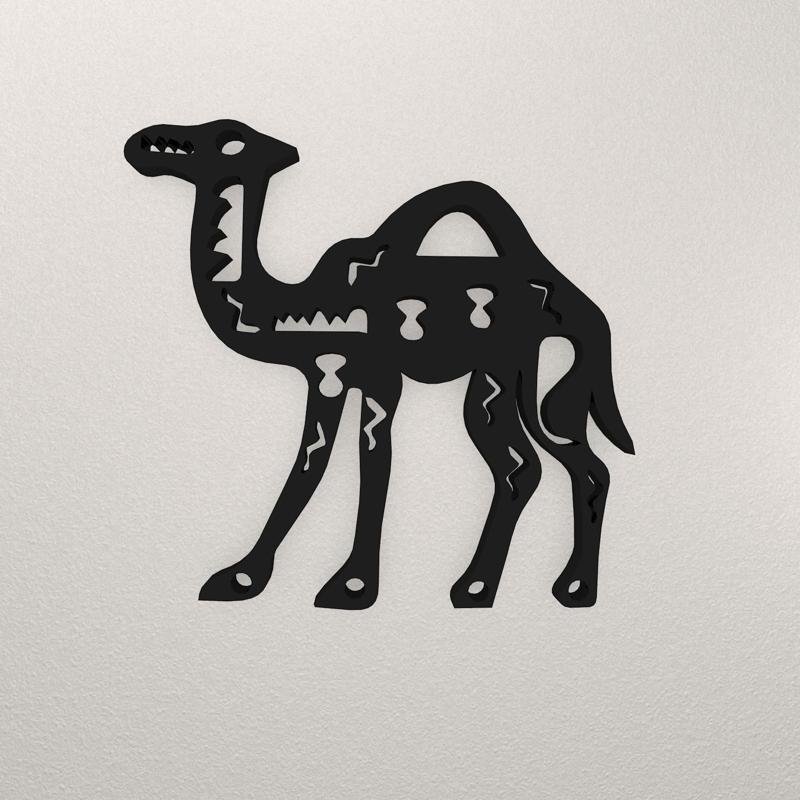 Camel Wall Decoration WANISHI30