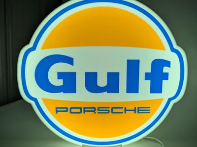 Gulf | Porsche - Logo - Light Box