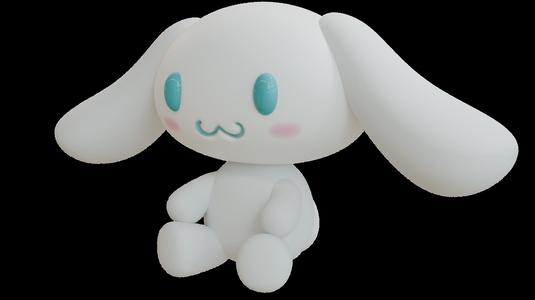 Cinammon Roll - Keychain