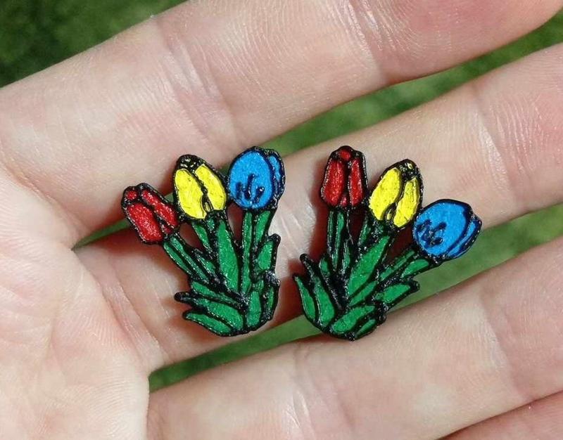 Tulip pin - Netherlands flowers