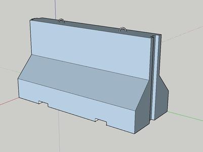 Concrete Road Block V2