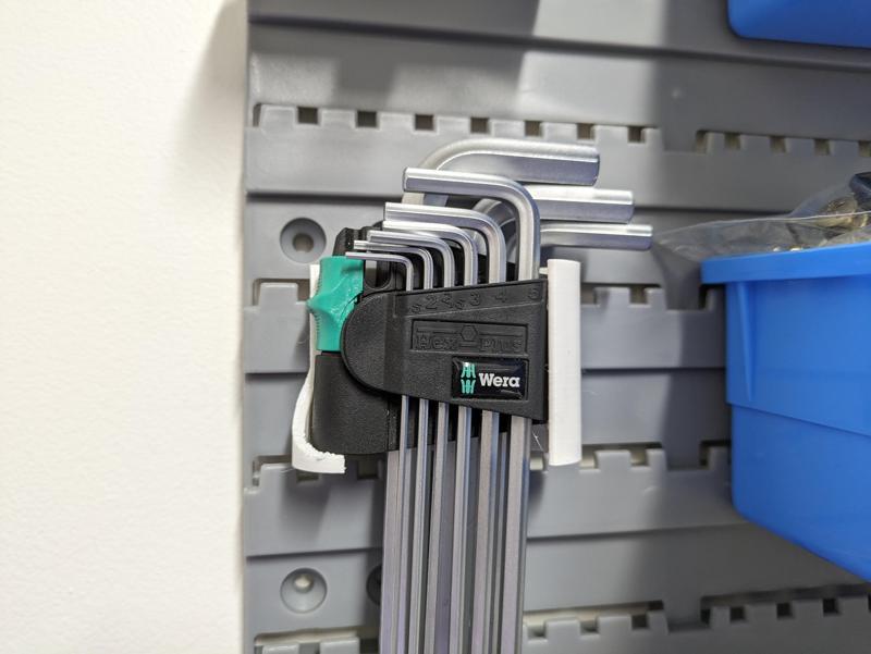 Wera Hex Holder for Giantz Pegboard