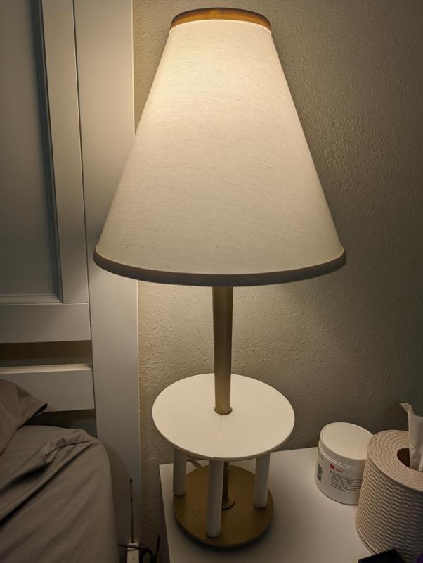 Luminous ShelfGlow: Interlocking Lamp Shelf