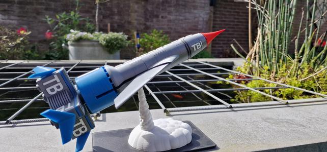 Thunderbird 1 Year 1965 by Ed van der Heijden.(gadgetmind)