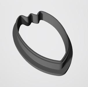 Flower leaves cookie cutters V3