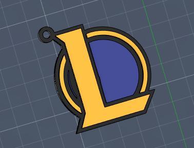 League Of legend key ring