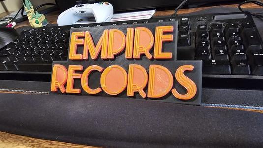 Empire Records Sign