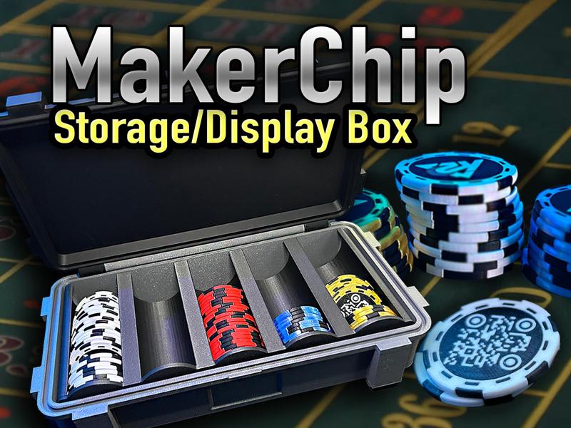 MakerChip Storage & Display Box