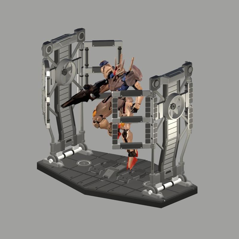 GSeed Freedom Millennium Battle Ship Launch Catapult Part 1